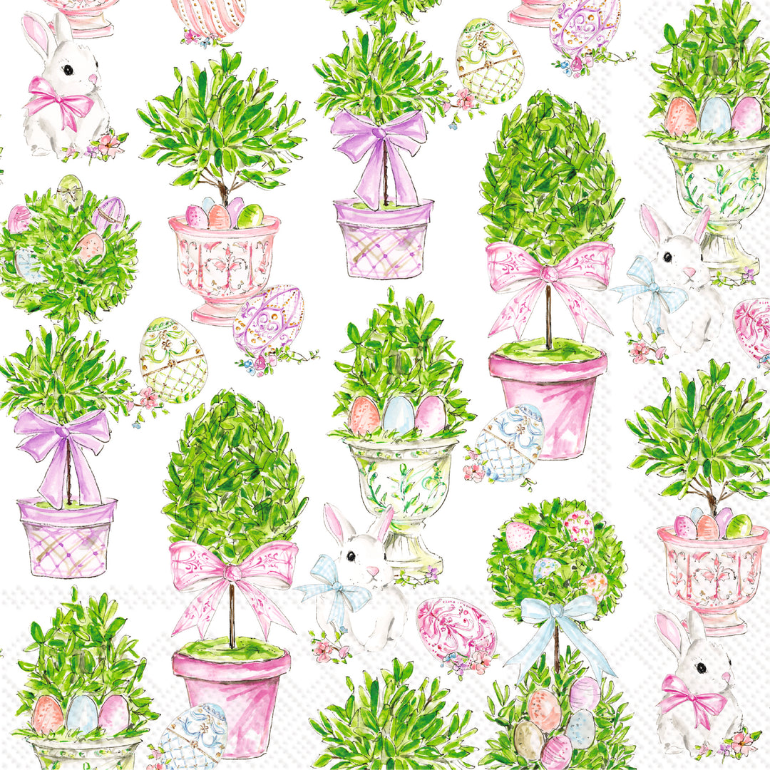 Garden Party Bunnies Lunch Napkin