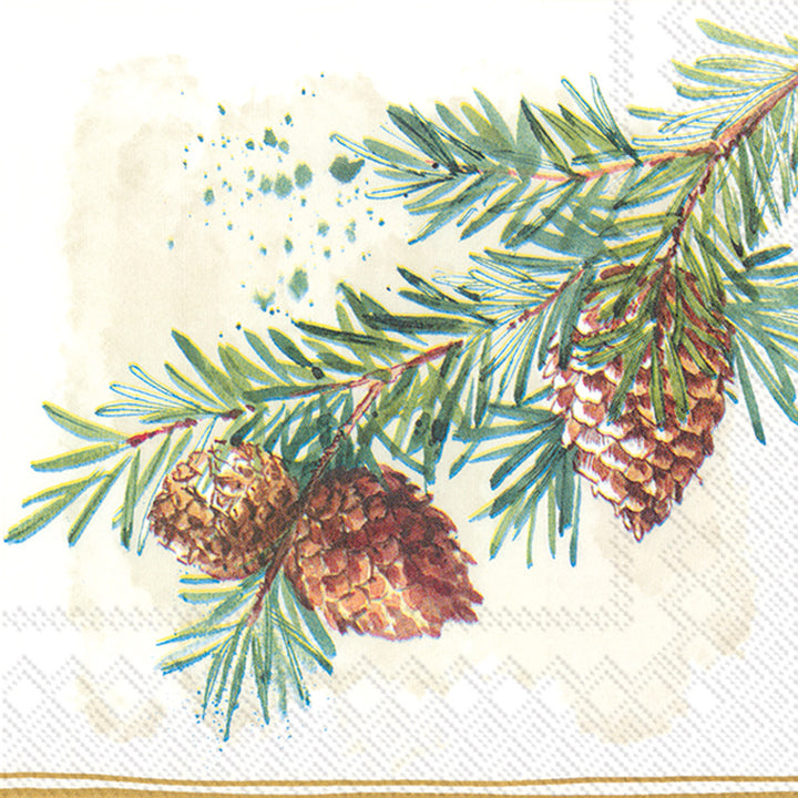 Decorative Branches Cocktail Napkin
