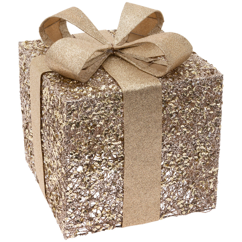 Gold Glitter Present Set  (Set of 3)