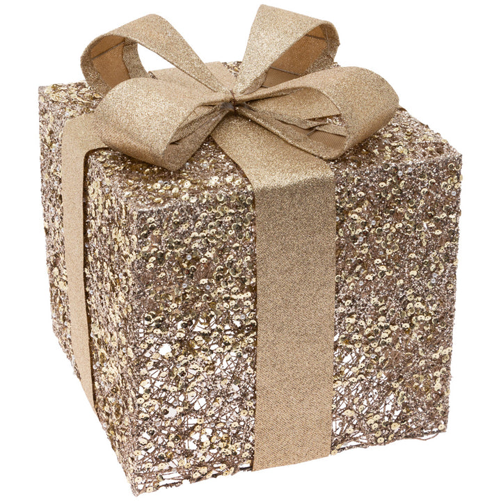 Gold Glitter Present Set  (Set of 3)