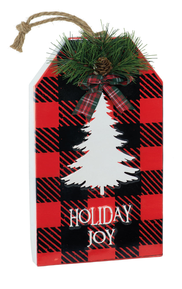Holiday Joy R&amp;B Tag Sign
