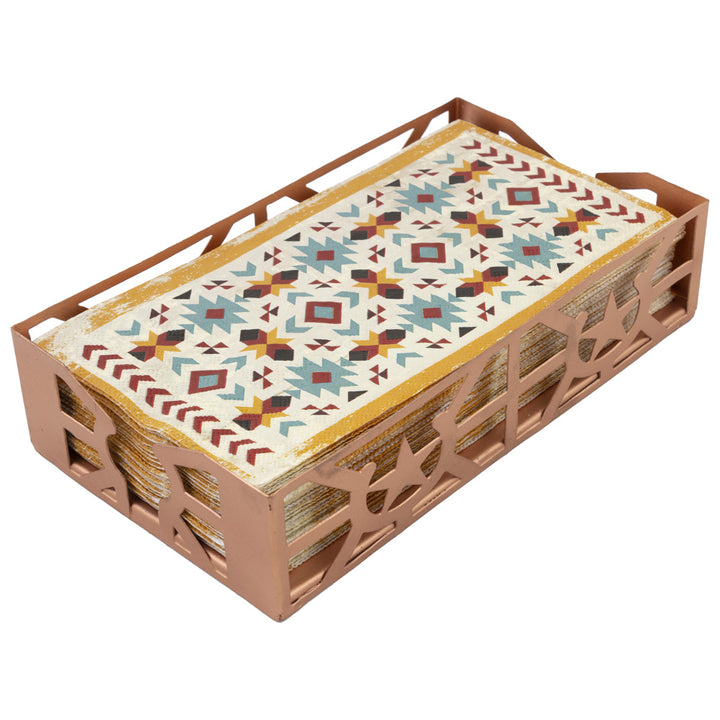 Circle Star Guest Caddy Copper