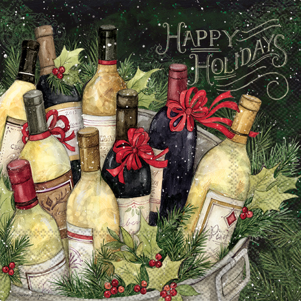 CKTL/CHRISTMAS WINE BUCKET