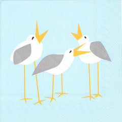 Seagulls Cocktail Napkin