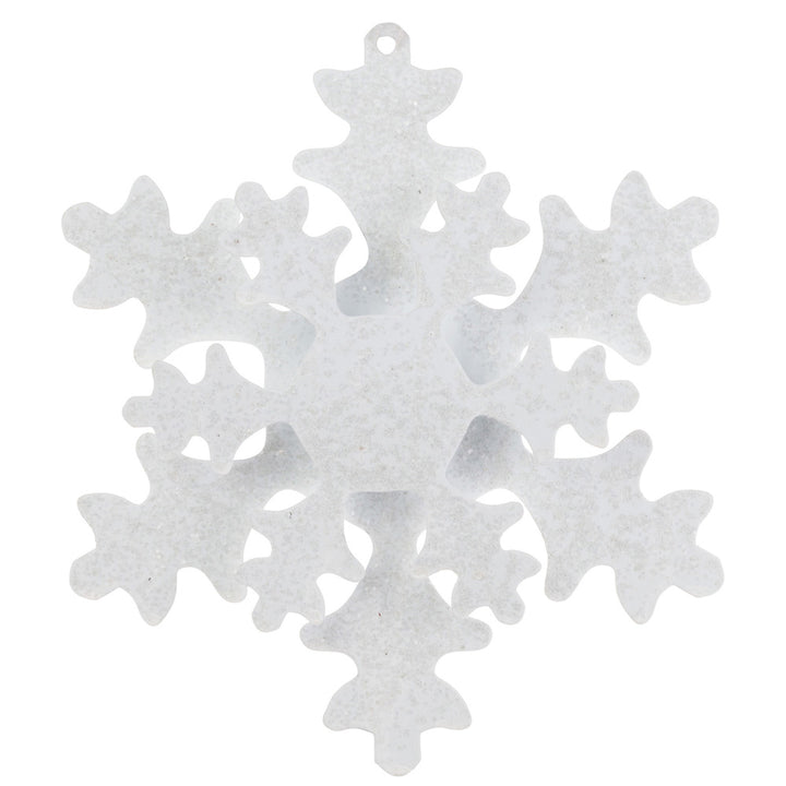 Sparkle Snowflake Ornaments (Set of 3)