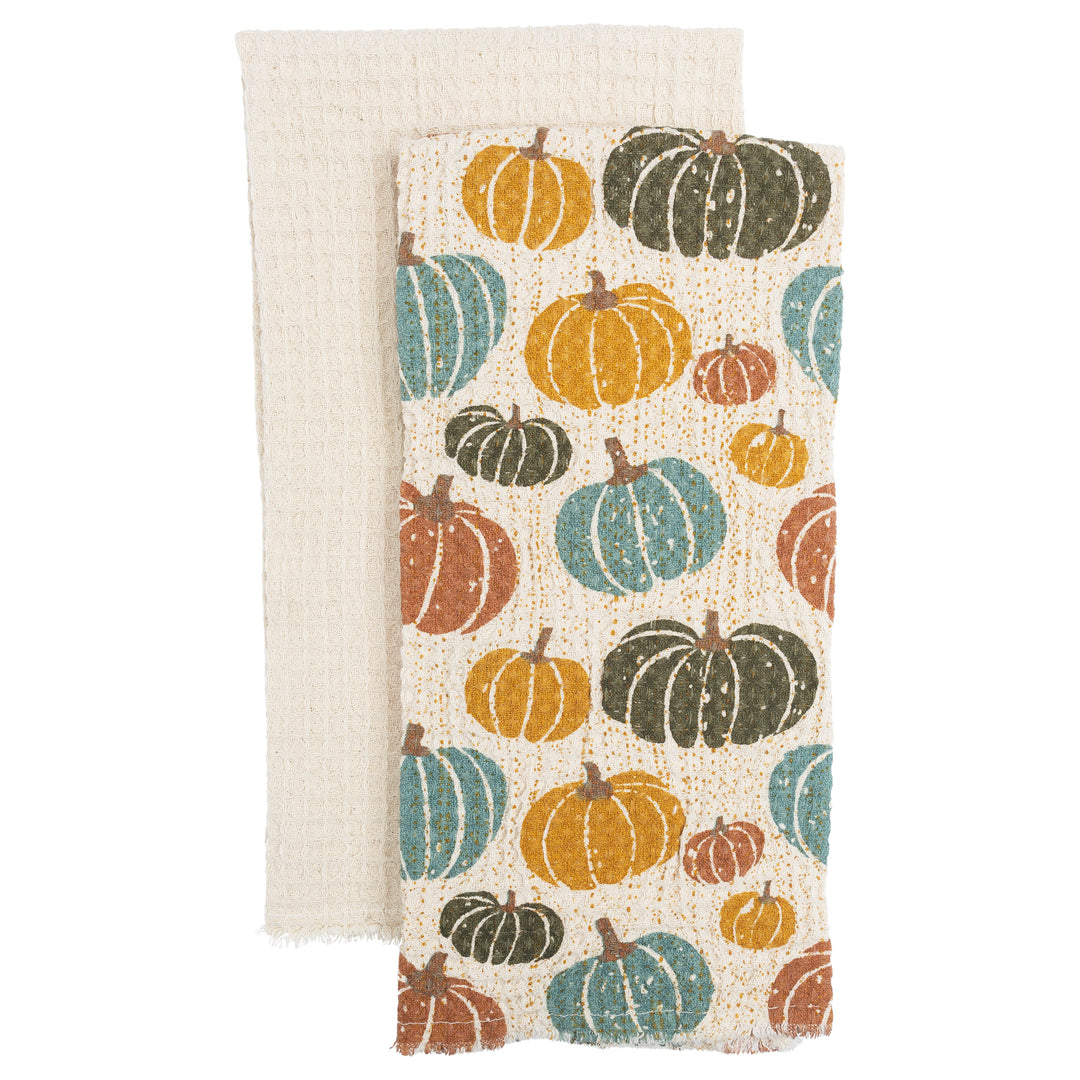 Pumpkin Harvest Tea Towel (Set of 2)