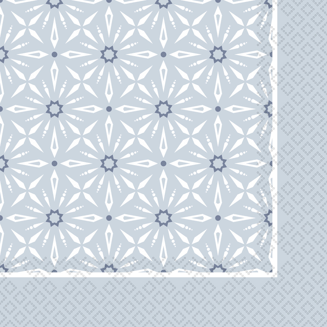 Le Brienne Cocktail Napkin blue