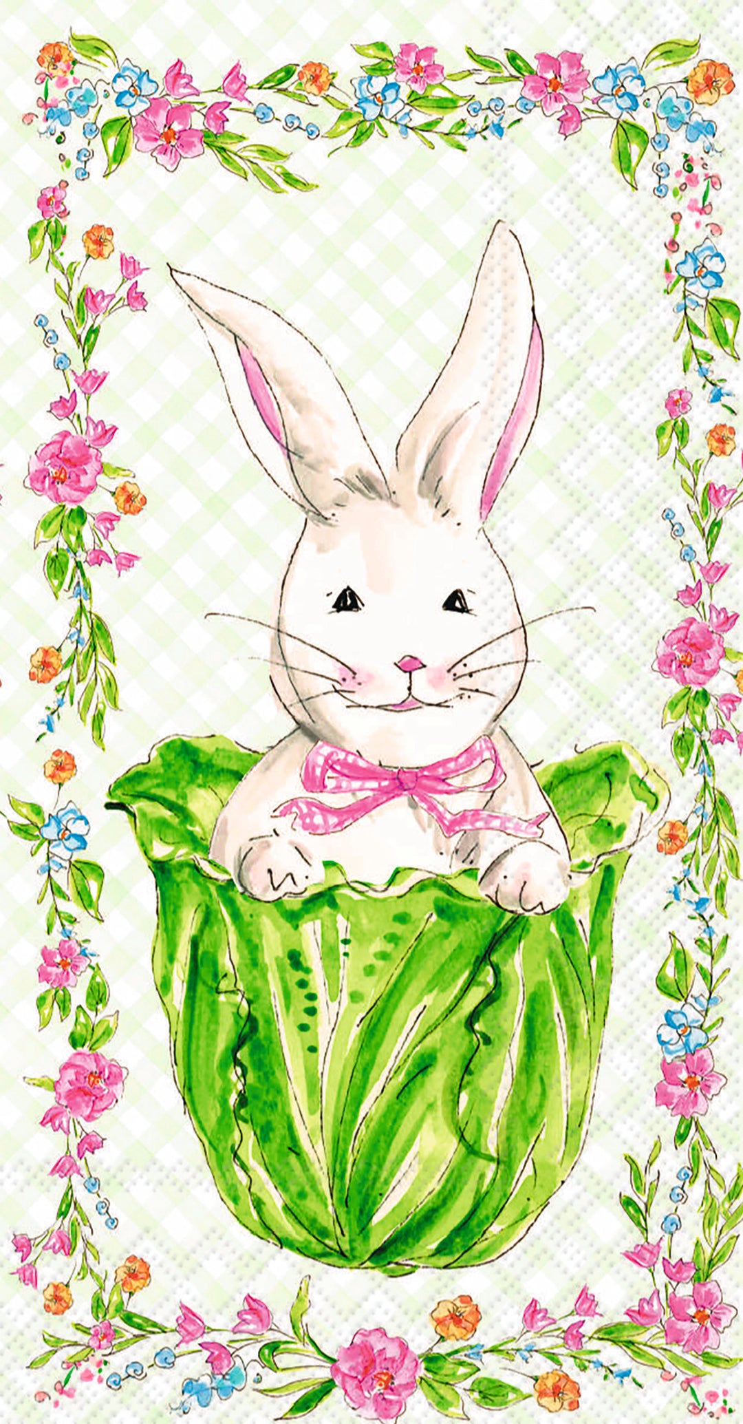 Floral Garden Party Guest Towel