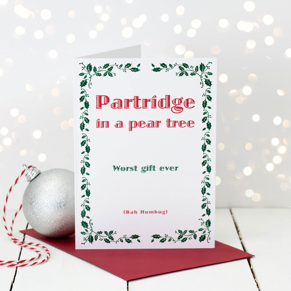 Partridge In A Pear Tree Greeting Card