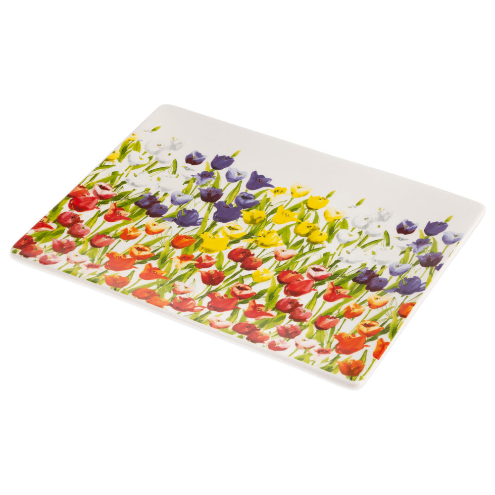Tulipfield Rectangle Plate