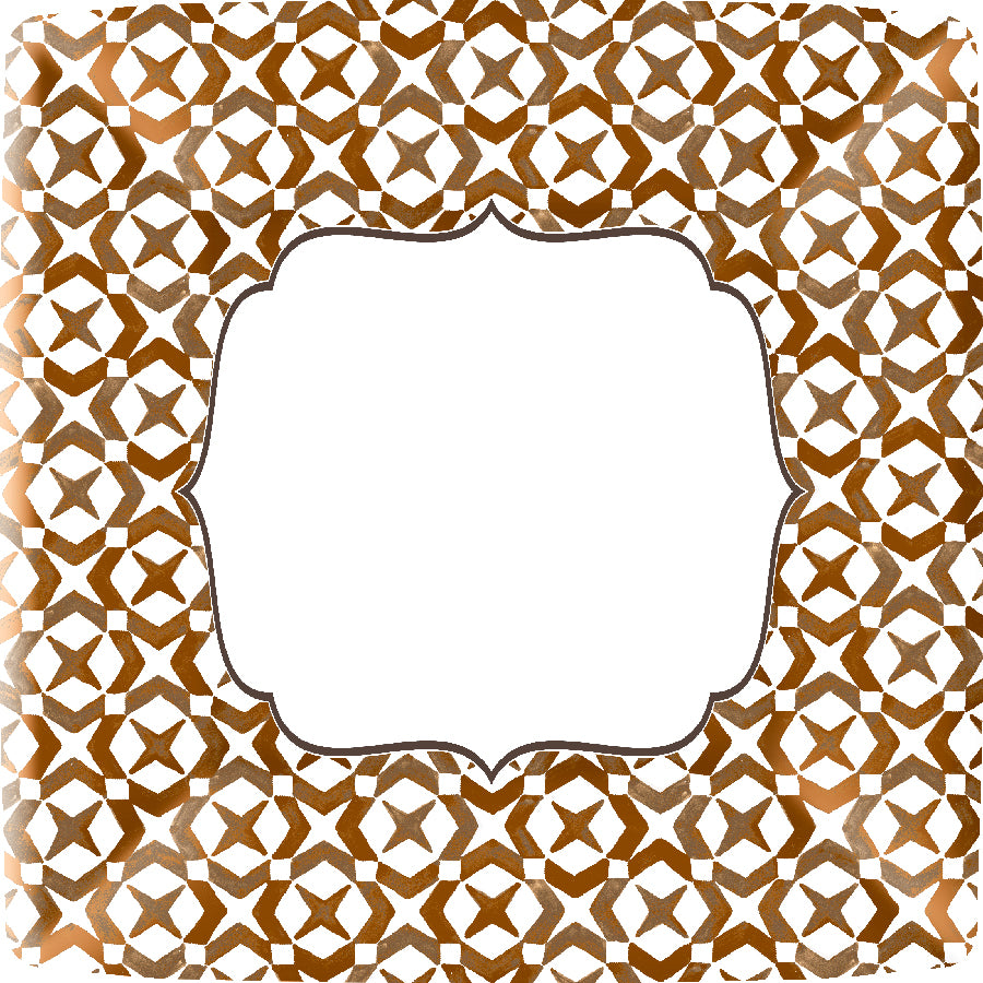 RB Turkey Square Dinner Plate