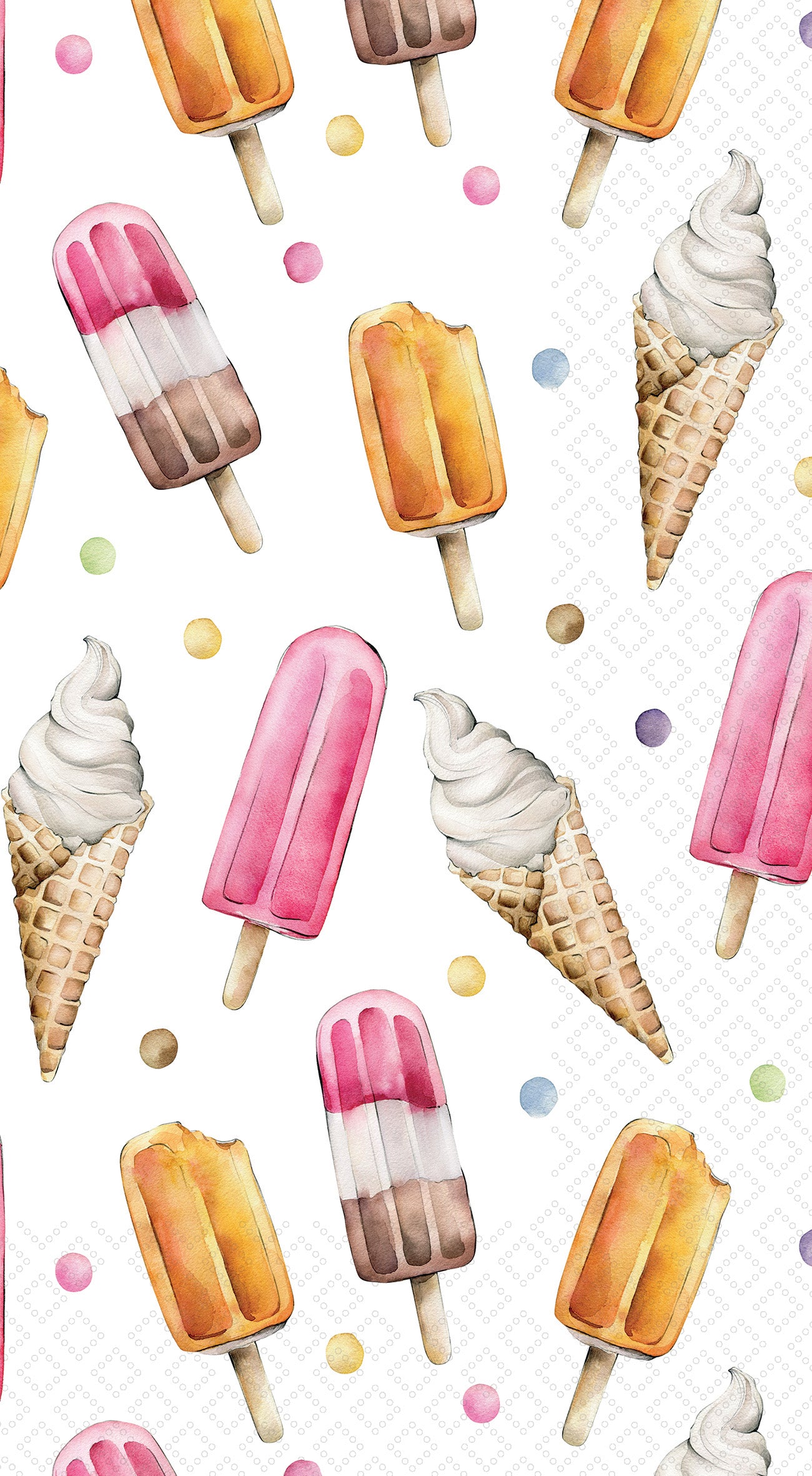 Frozen Treats Guest Towel