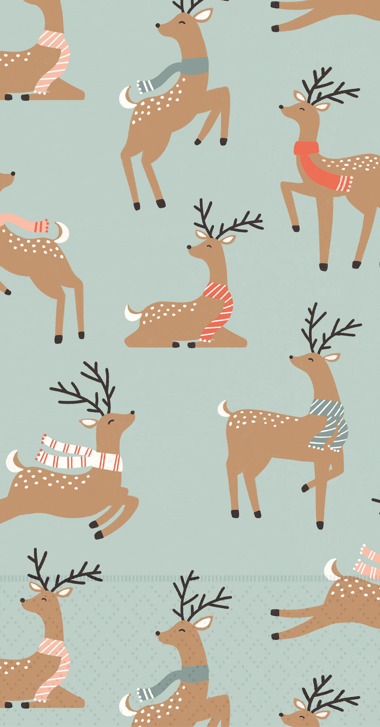Dancing Deer Allover Guest Towel