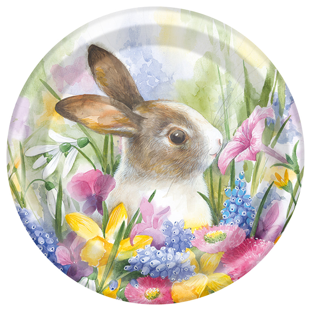 Ruby in the Meadow Dinner Plate round