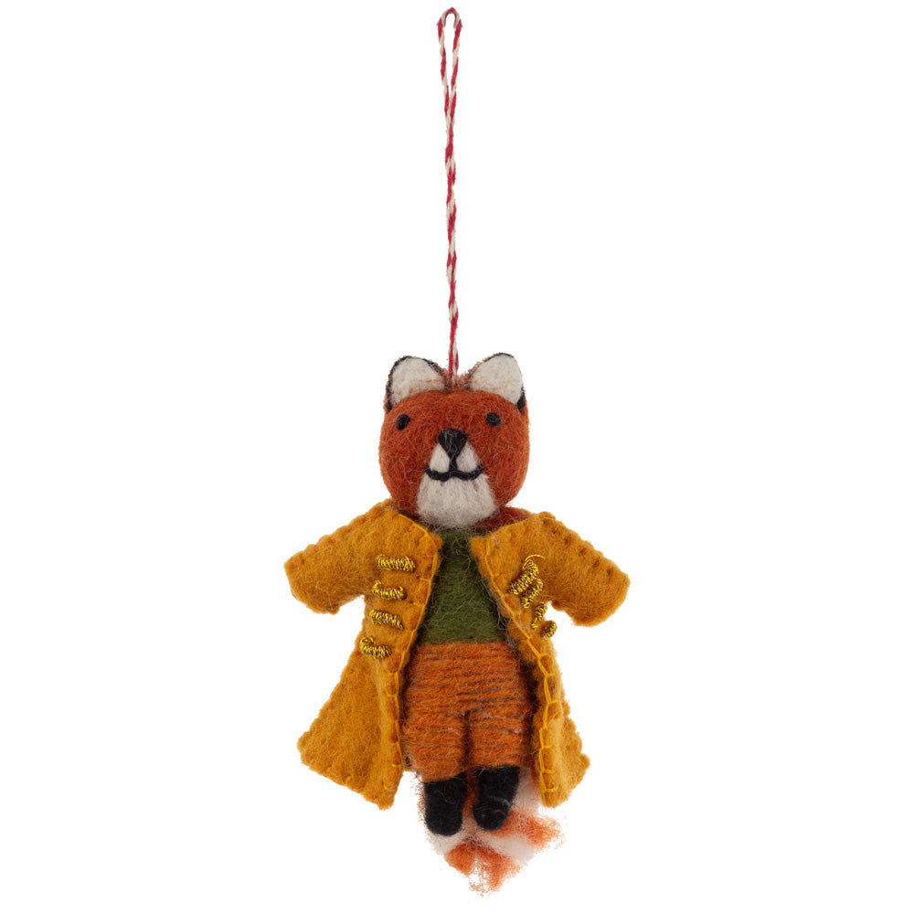 FOX PRINCE ORNAMENT felt