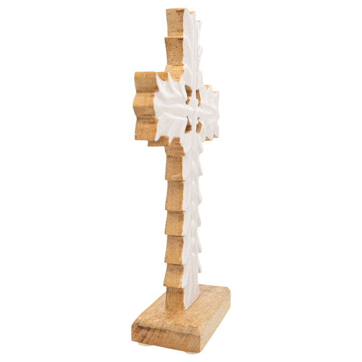 Engraved  Wood Cross