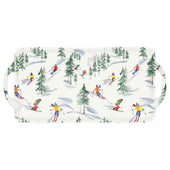 Down The Slope Melamine Tray Large