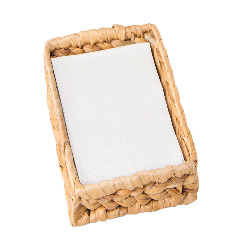 Water Hyacinth Guest Towel Caddy