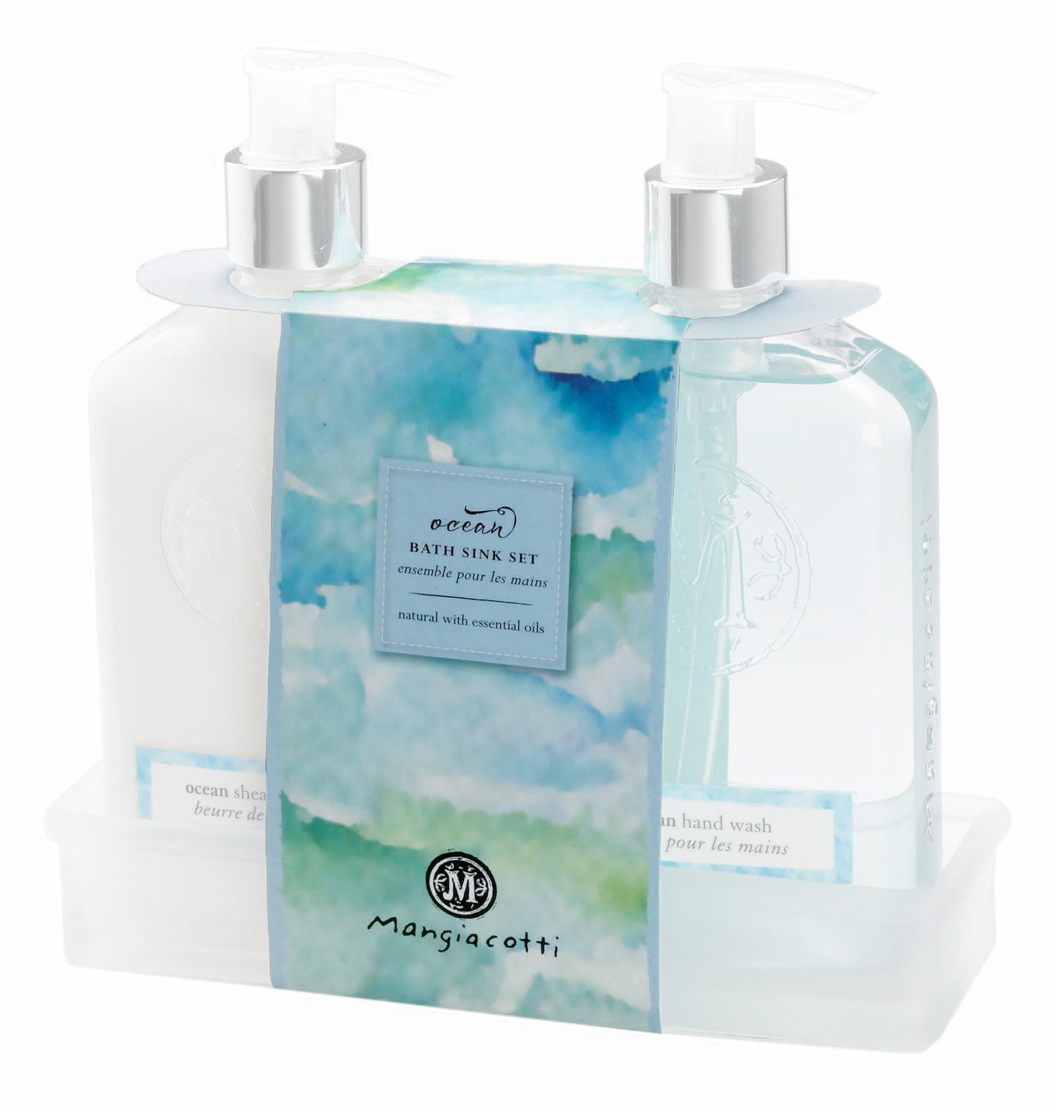 Ocean Bath Set Caddy Band