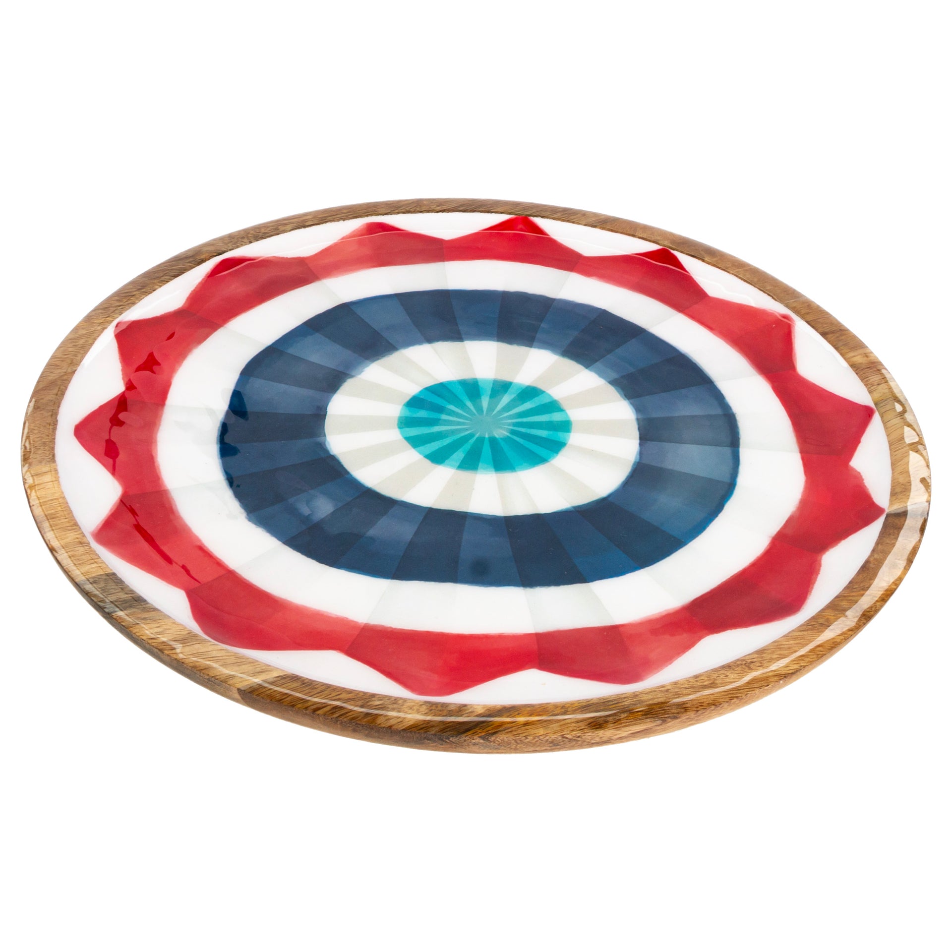 Stars & Stripes Round Platter
