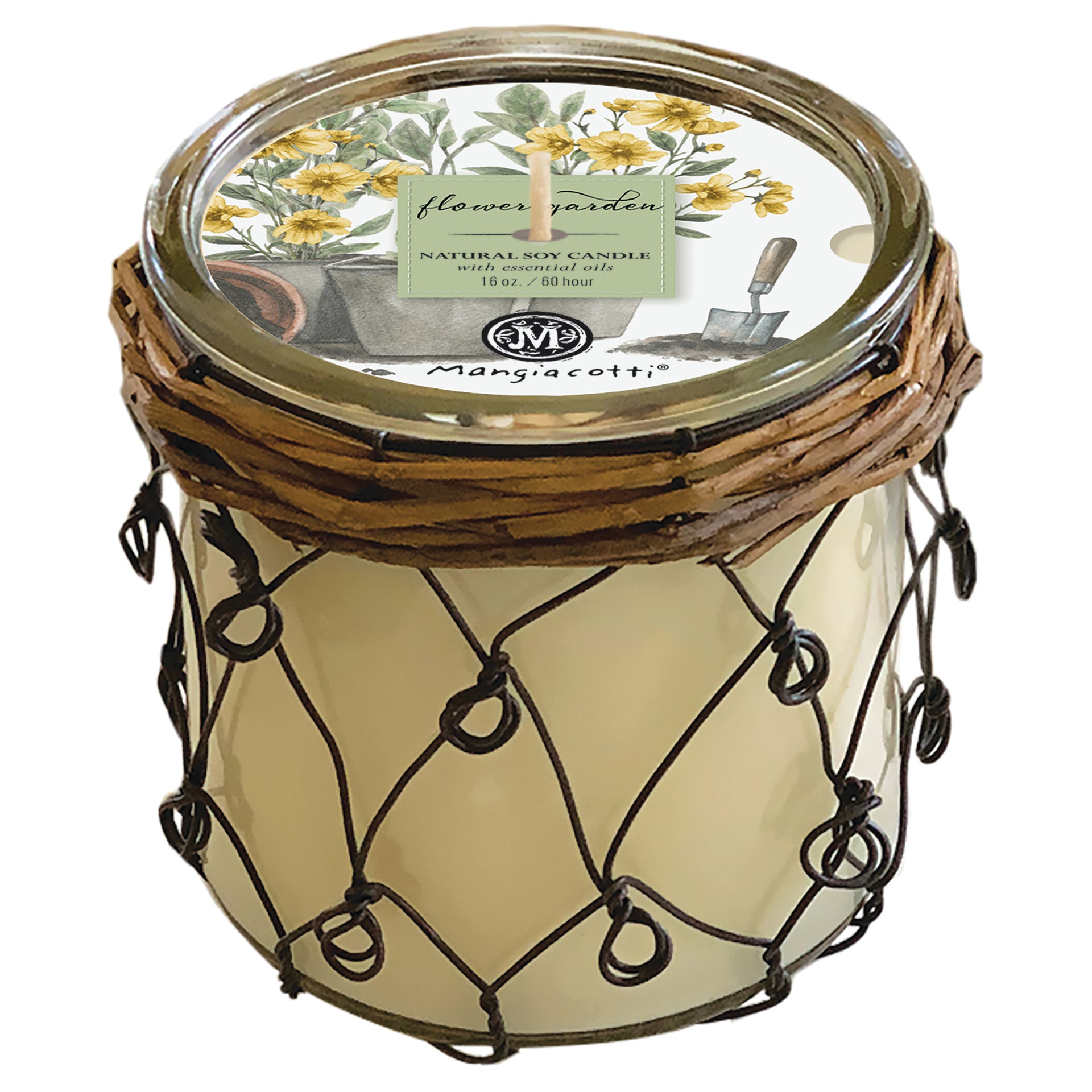 Flower Garden Farmhouse Soy Candle 16 oz.