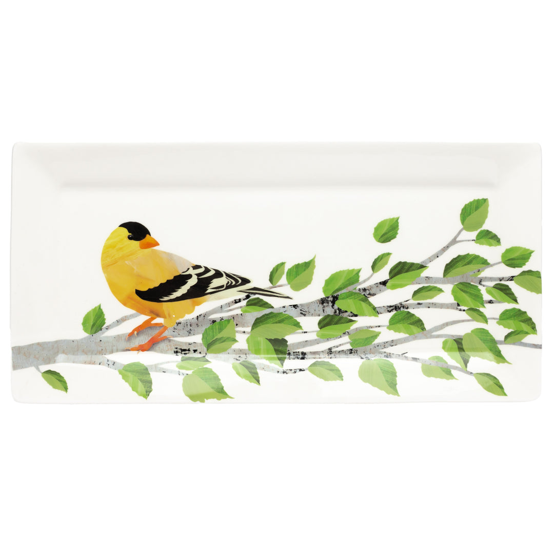 American Goldfinch Platter