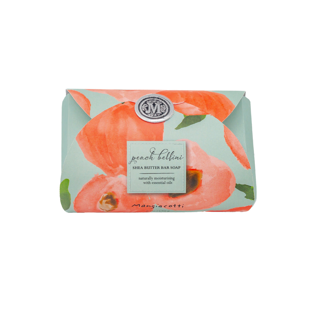 Peach Bellini Guest Shea Butter Bar Soap