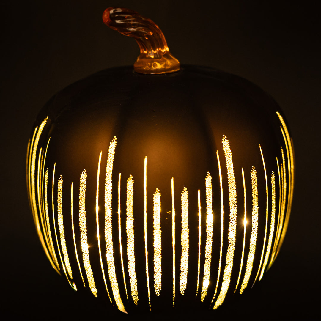 Chocolate Starry Lightup Pumpkin