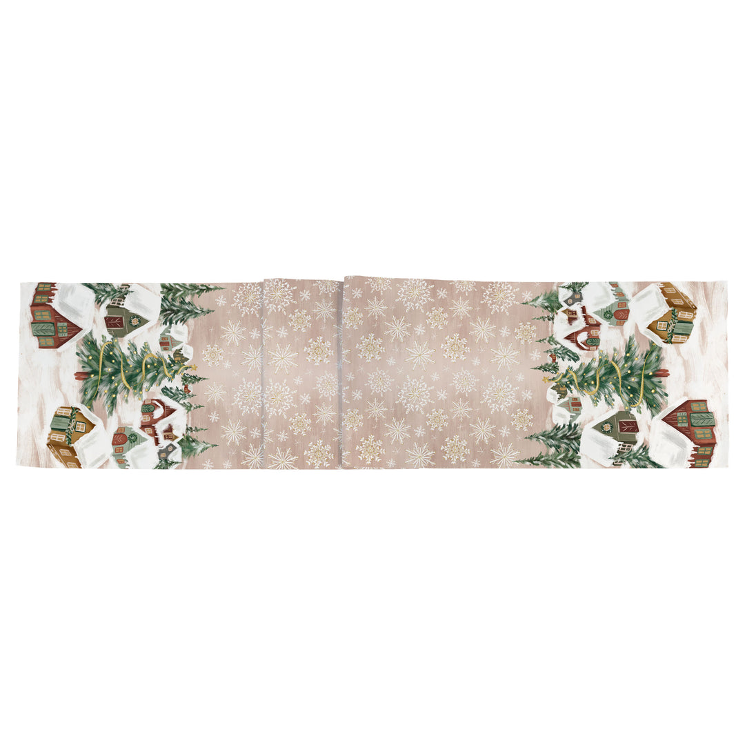 Gilded Tree Table Runner