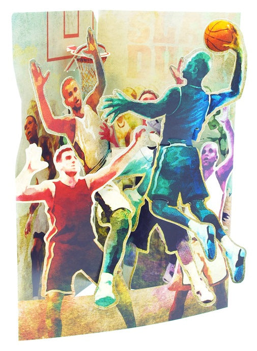 Basketball Display Card
