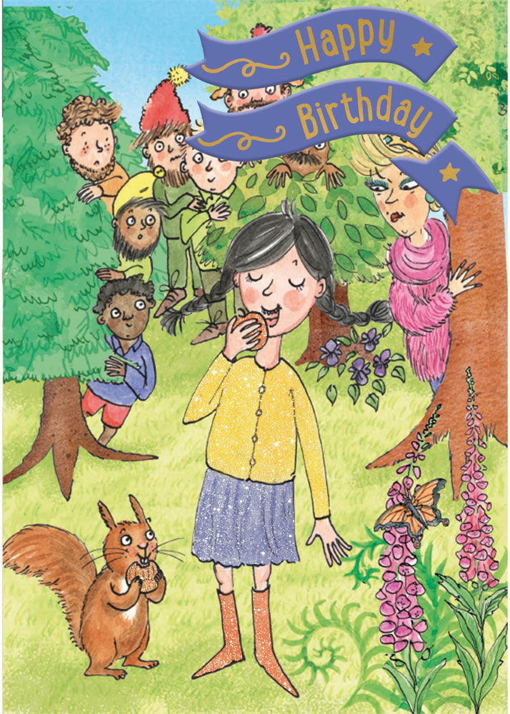 Snow White Birthday Card