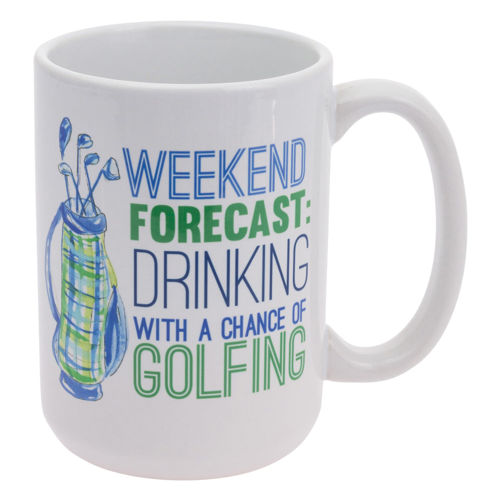 CHANCE OF GOLFING MUG