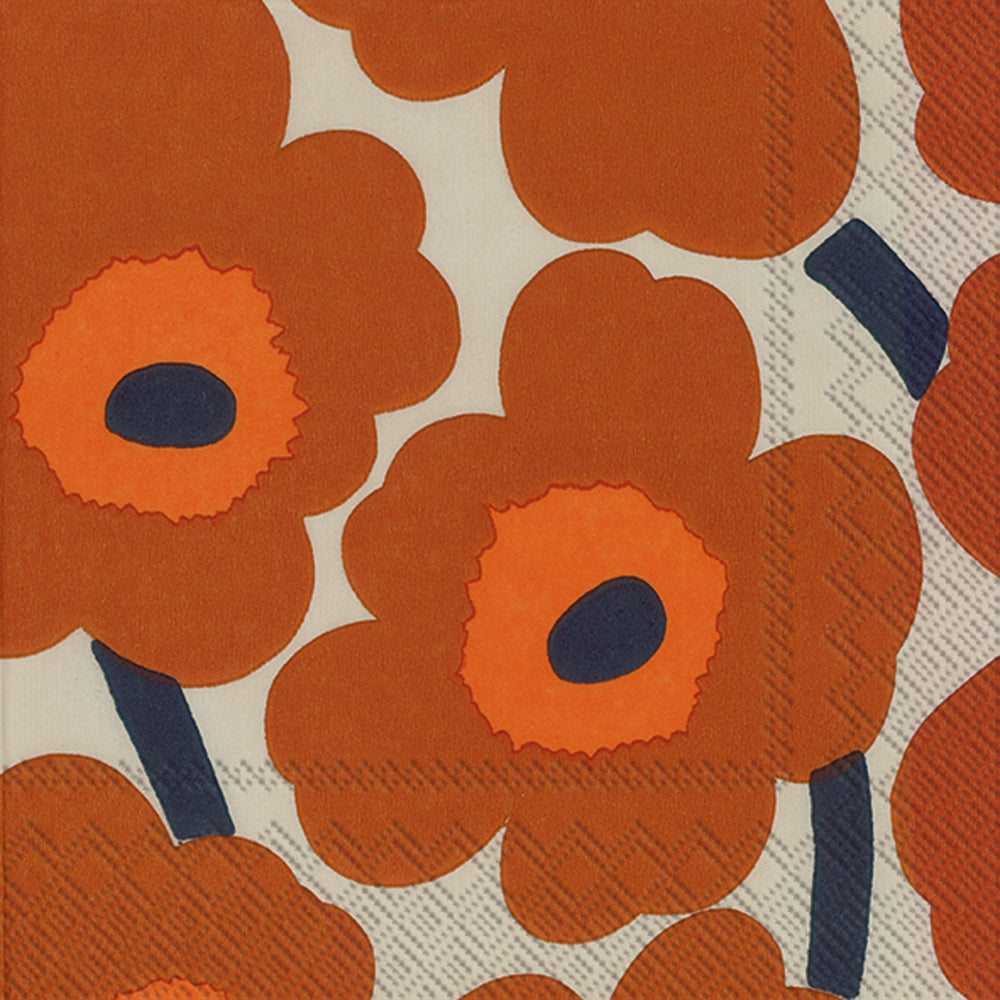 Unikko Lunch Napkin Terracotta