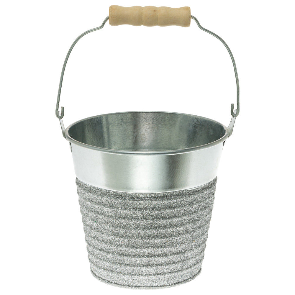 SILVER SPARKLE PAIL