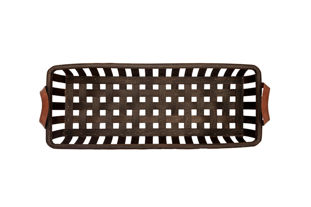 Brown Basketweave Trough s/3
