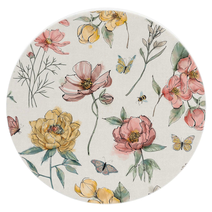 Garden Reverie Round Coasters