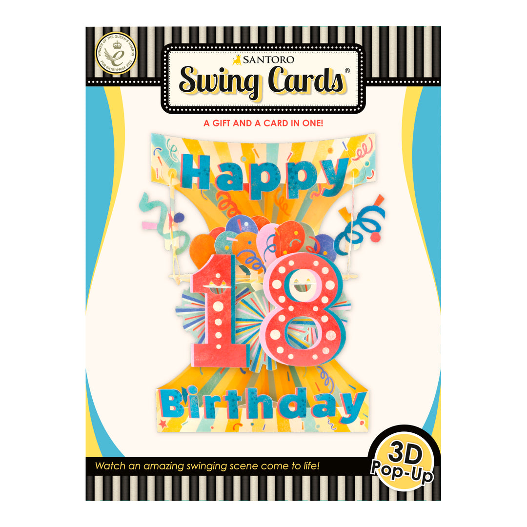 18 Happy Birthday Display Card