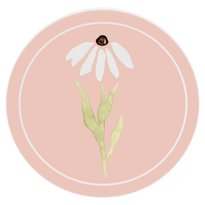 Pink Daisy Coasters