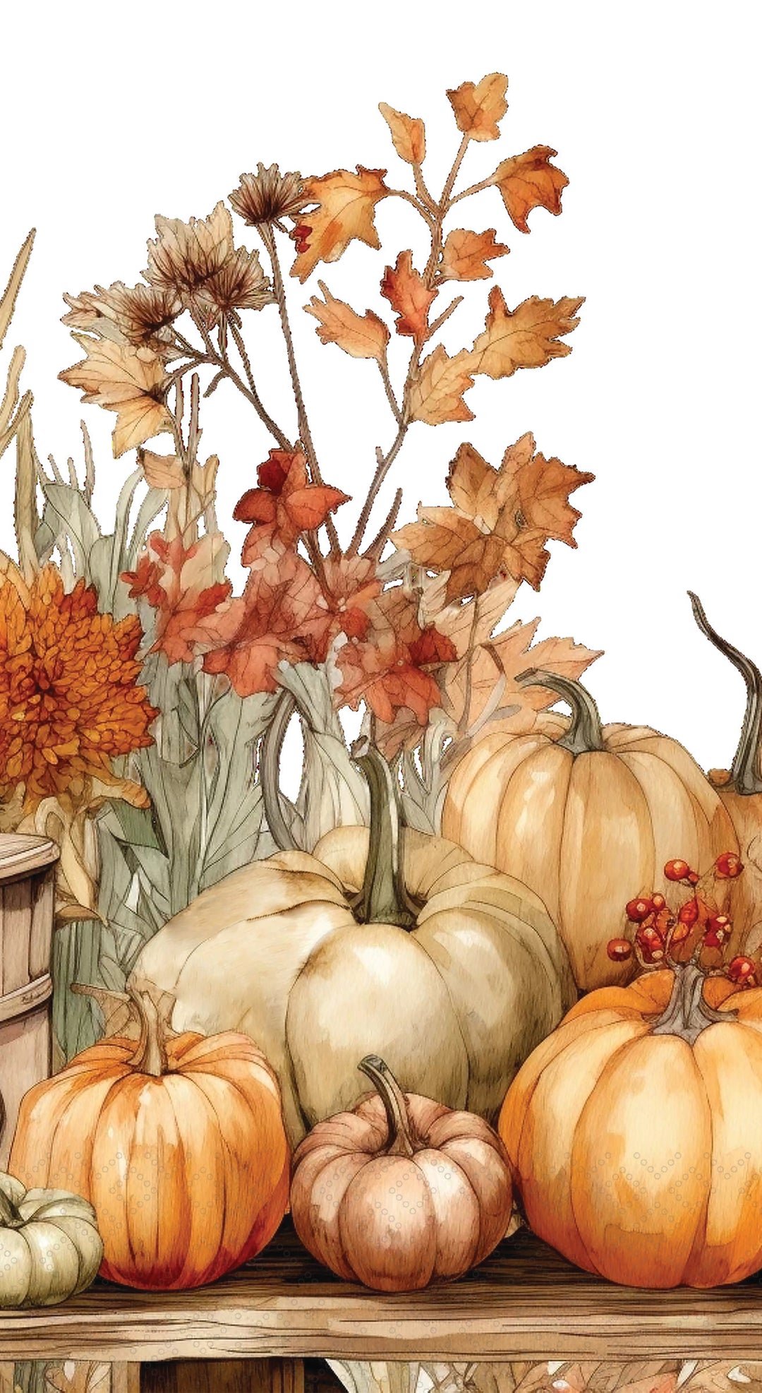 Autumn Abundance Guest Towel