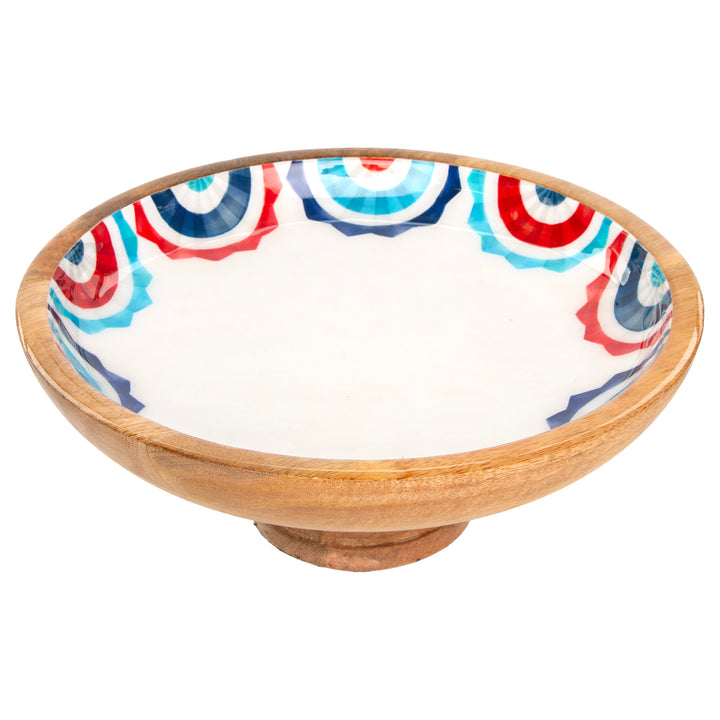 Stars &amp; Stripes Pedestal Platter