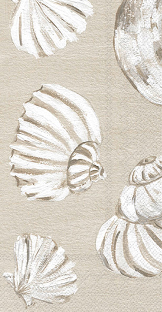 Beach Treasures Shells Guest Towel