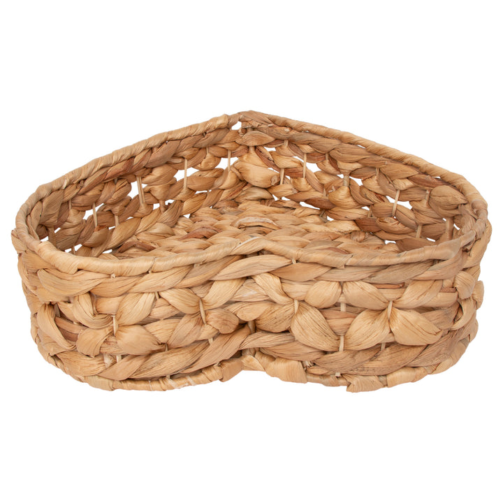 Water Hyacinth Heart Trays (Set of 2)