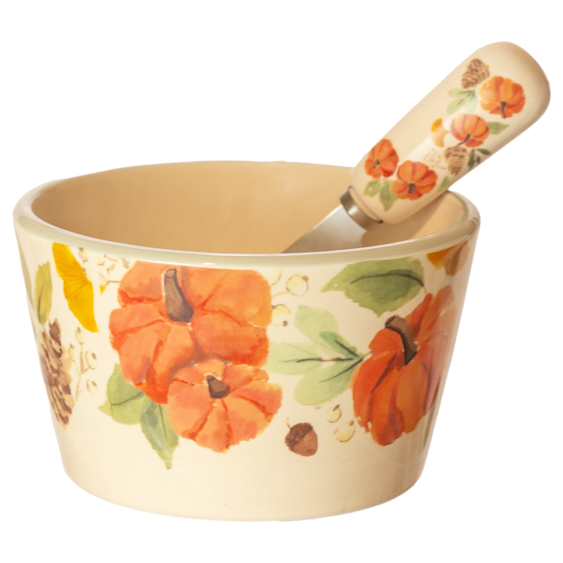 Harvest Bowl & Spreader Set