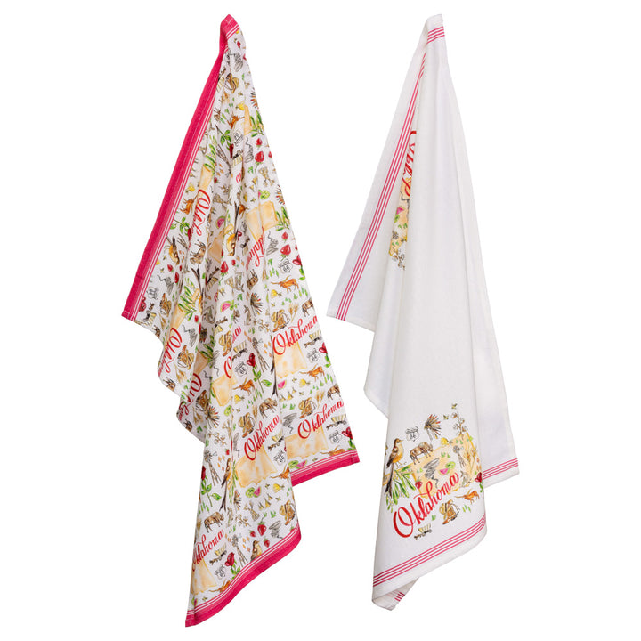 Oklahoma Tea Towels (Set of 2)