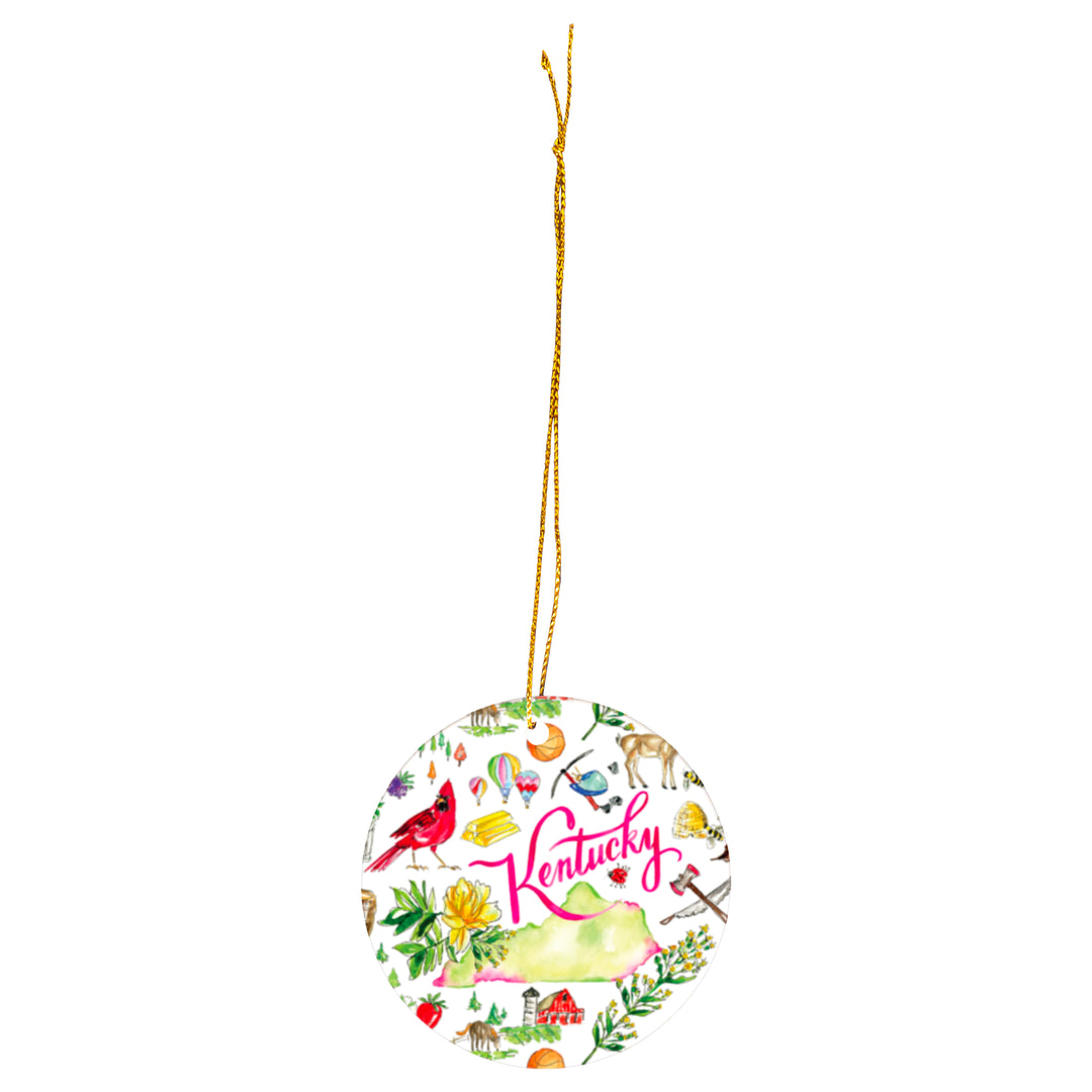 Kentucky State Ornament