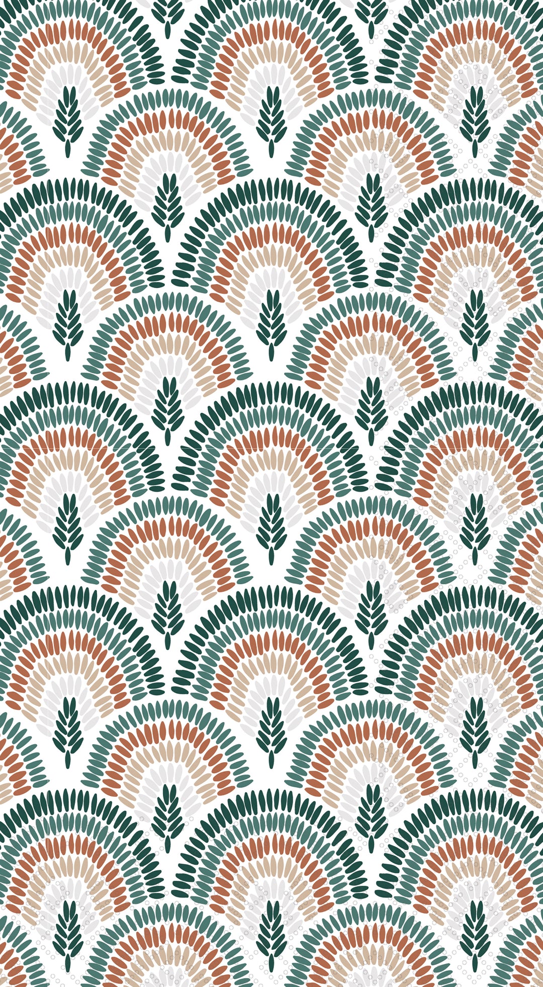Rainbow Forest Guest Towel