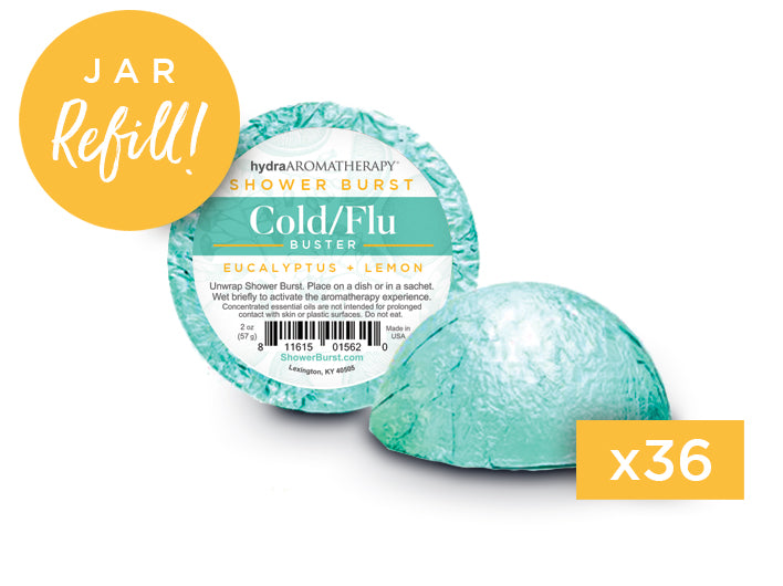 Shower Burst® Refill Set in Cold/Flu Buster