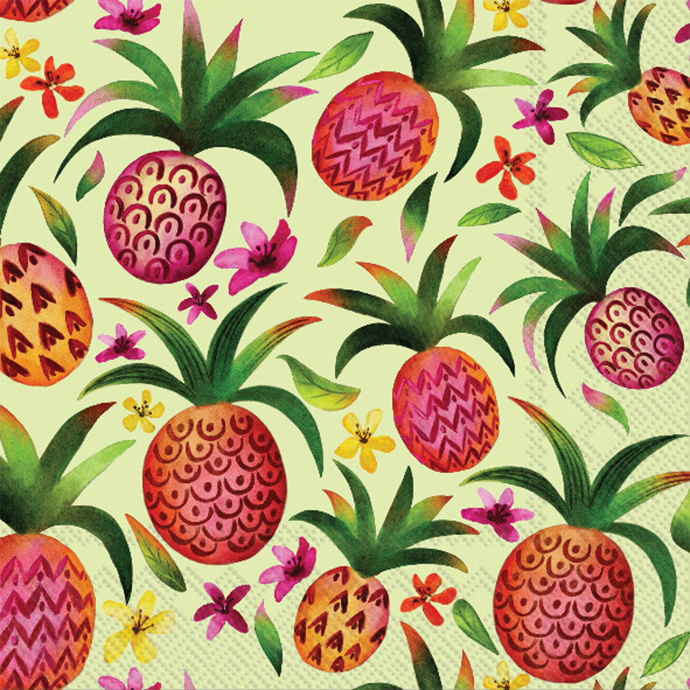 Pineapple Paradise Cocktail Napkin