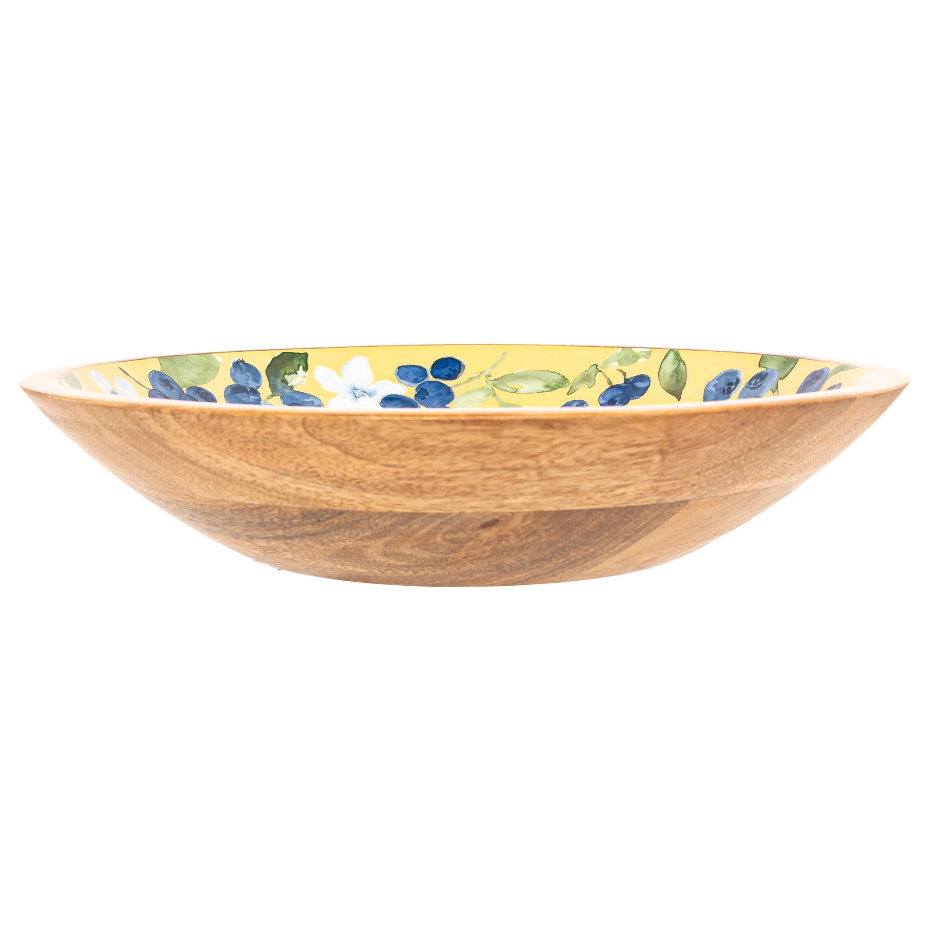 Blueberry Shallow Bowl 12"