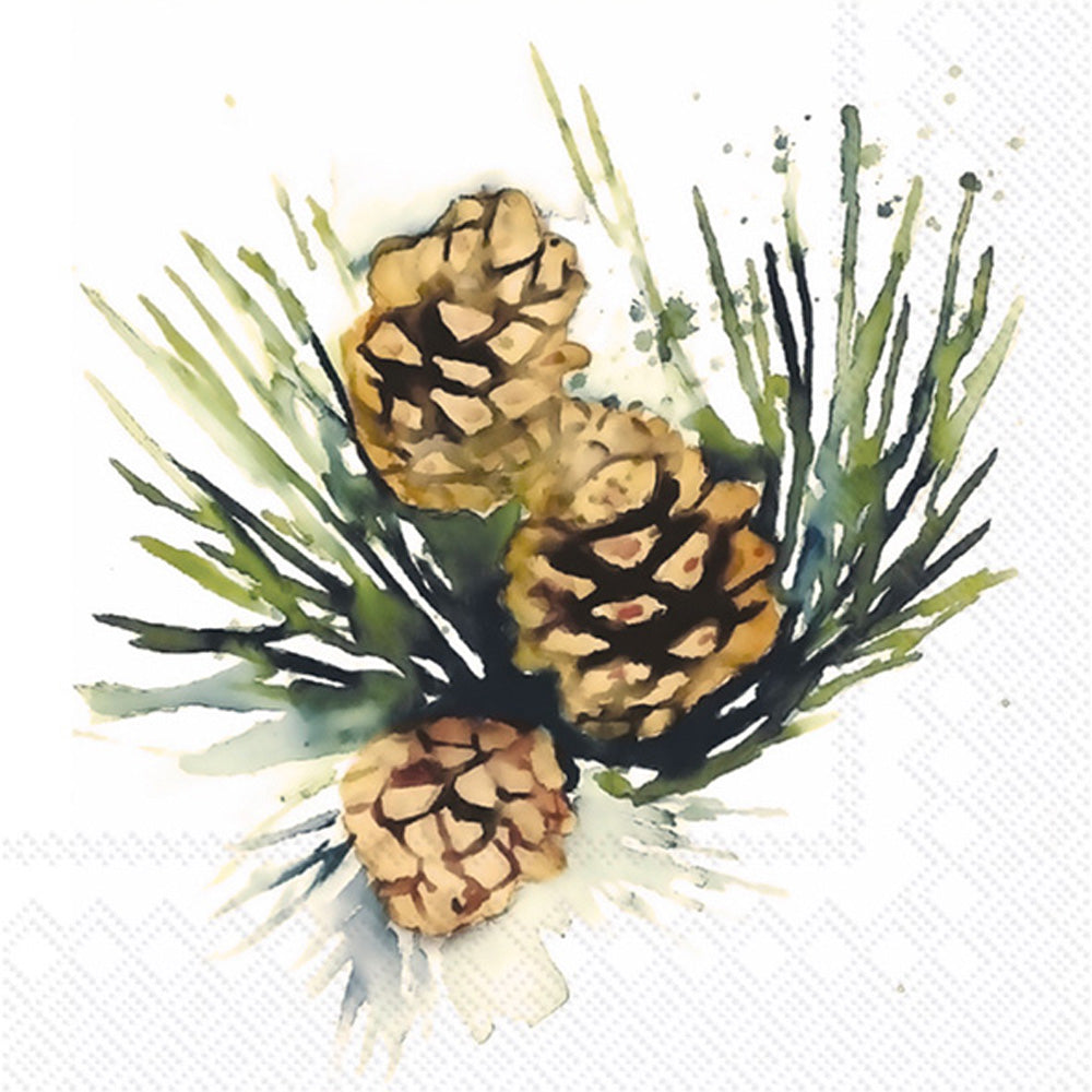 White Spruce Cocktail Napkin